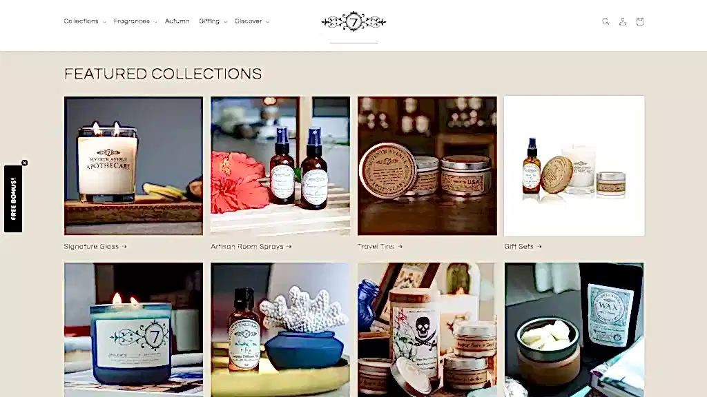 Seventh Avenue Apothecary Website 